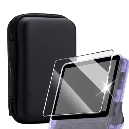 Protective Case Tempered Glass Bundle